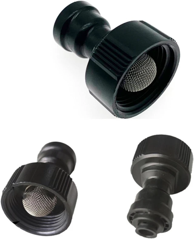 Alt view image 3 of 7 - Fan Mist Cooling Outdoor Patio System 3ft Mist Ring + Connectors, 6ft Mist Pipe