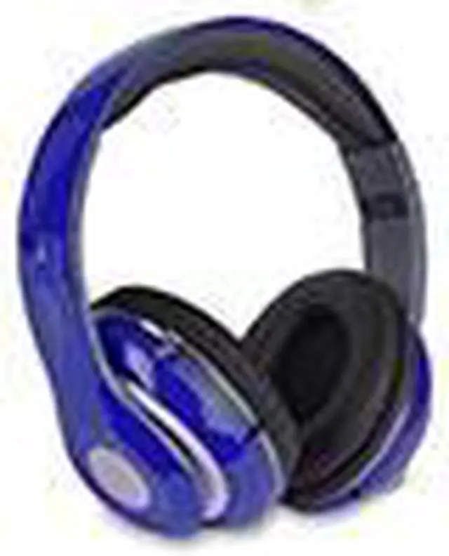 Alt view image 3 of 6 - Bluetooth Wireless with Mic FM Tuner Memory Card Slot Over Ear Headset Headphone