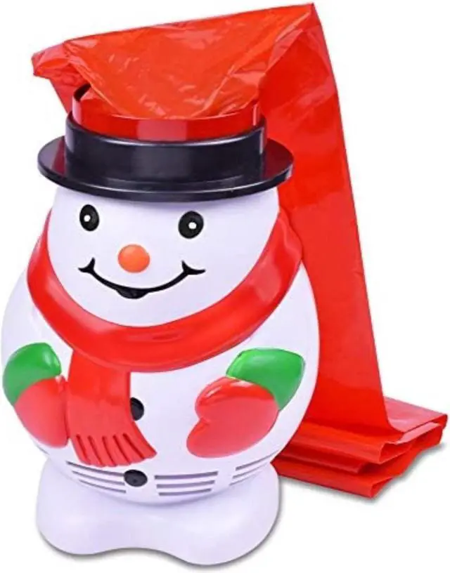 Alt view image 7 of 7 - Musical Snow Catcher Winter Time 4 Ft Tall Snowman Holiday Game