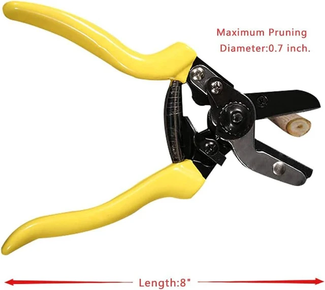 Alt view image 6 of 7 - Professional SK-5 Handle 8" Garden Pruning Shears Clippers Scissors Cutter