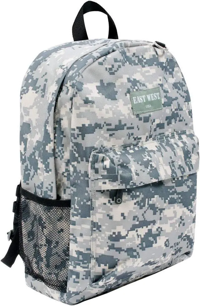 Alt view image 8 of 8 - East West U.S.A BC101S Digital Camouflage Military Sports Backpack