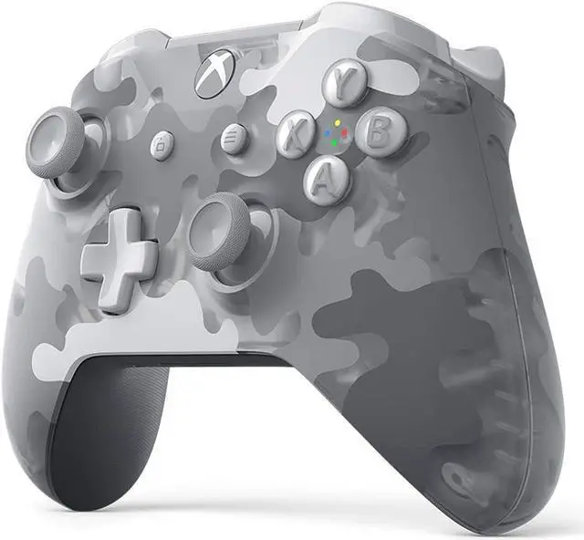 Alt view image 2 of 13 - Microsoft Xbox Wireless Controller - Arctic Camo Special Edition - Xbox One