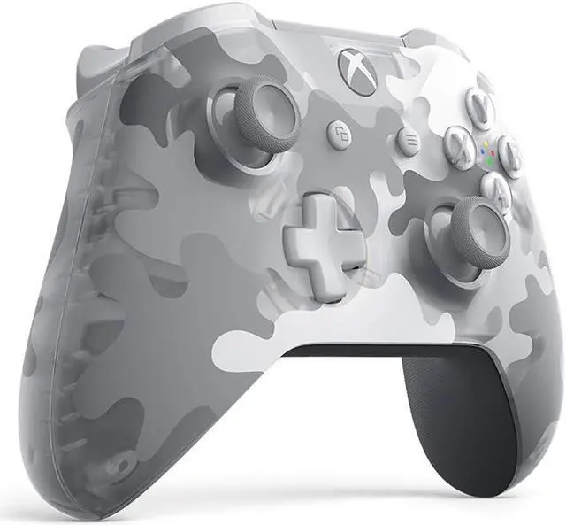 Alt view image 3 of 13 - Microsoft Xbox Wireless Controller - Arctic Camo Special Edition - Xbox One