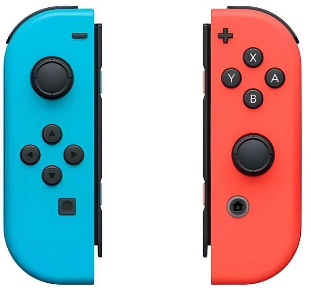 Alt view image 11 of 11 - Nintendo Switch Joy-Con Controller Pair - Neon Red/Neon Blue