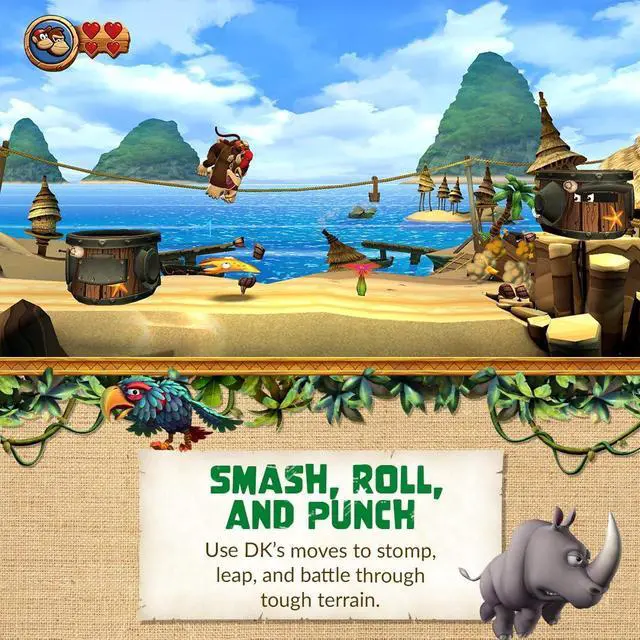 Alt view image 5 of 7 - Donkey Kong Country Returns HD EU BRAND NEW & SEALED