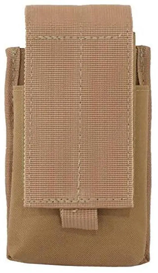 Alt view image 5 of 7 - 2 Pack Every Day Carry Tactical MOLLE Double Rifle Magazine Pouch - Tan