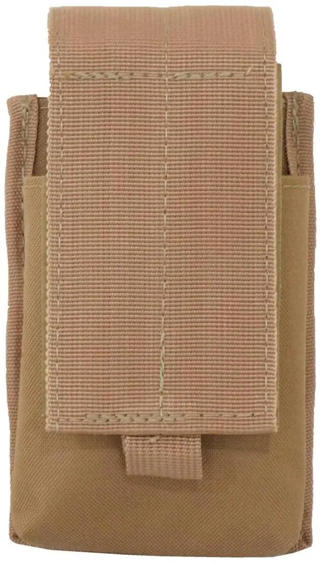 Alt view image 6 of 7 - 2 Pack Every Day Carry Tactical MOLLE Double Rifle Magazine Pouch - Tan