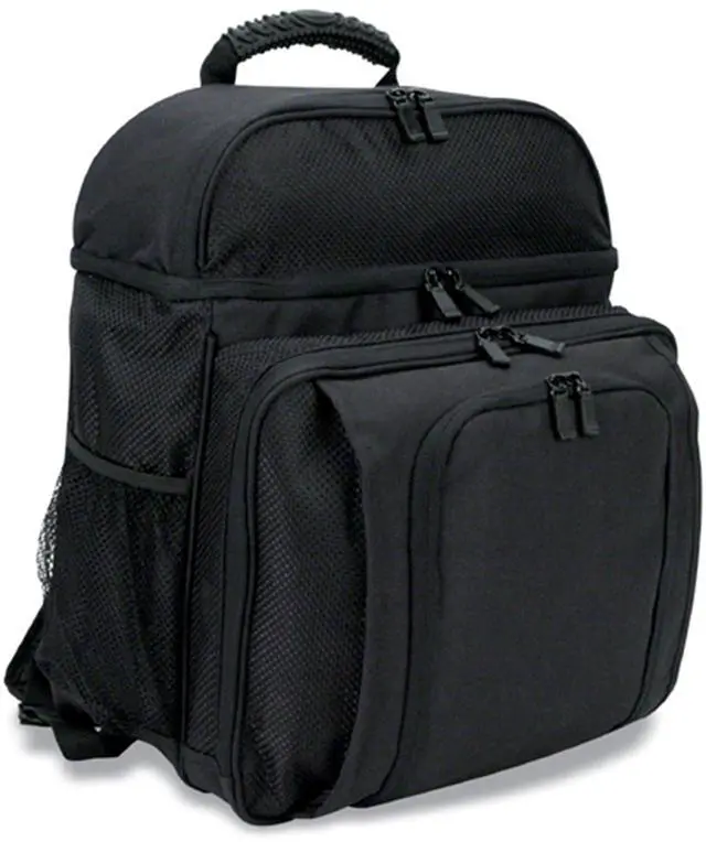 Main image of 16" Men Student Travel Laptop Backpack Lightweight Waterproof CarryOn Black