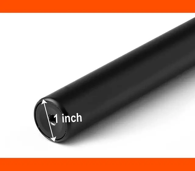 Alt view image 7 of 7 - 1 Inch Curtain Rods, For Windows Indoor/Outdoor Adjustable Heavy Duty 144-168