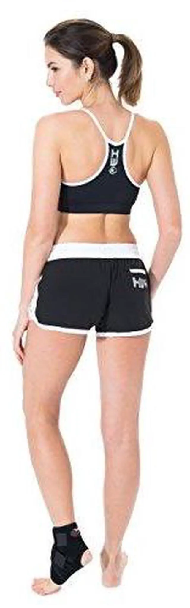 Alt view image 6 of 7 - Two Foot Compression Ankle Sleeves & Breathable Pain Relief Support Wrap Brace