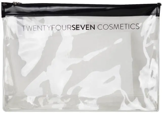 Main image of Transparent Clear Travel Toiletry Cosmetics Makeup Organizer Storage Bag Pouch