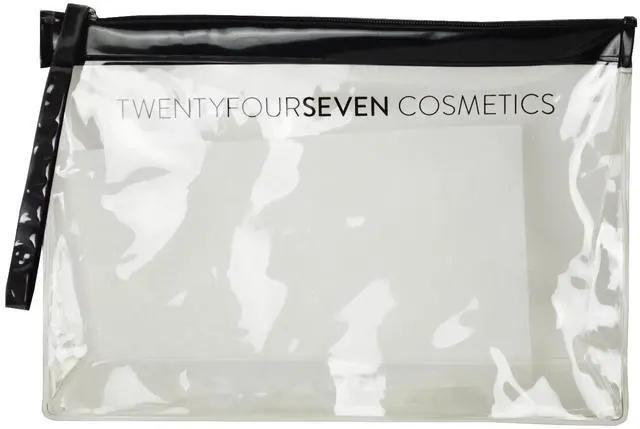 Alt view image 2 of 5 - Transparent Clear Travel Toiletry Cosmetics Makeup Organizer Storage Bag Pouch