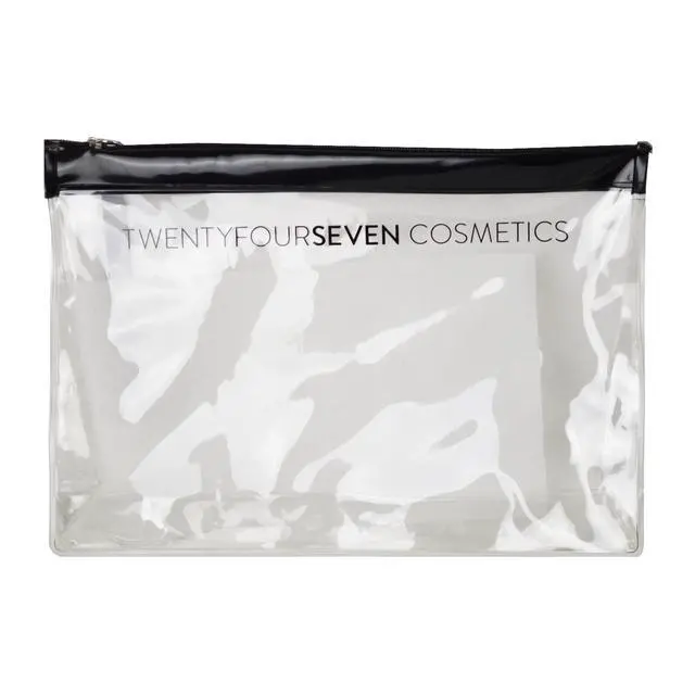 Alt view image 5 of 5 - Transparent Clear Travel Toiletry Cosmetics Makeup Organizer Storage Bag Pouch