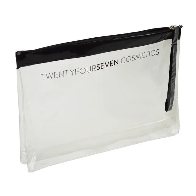 Alt view image 3 of 5 - Transparent Clear Travel Toiletry Cosmetics Makeup Organizer Storage Bag Pouch