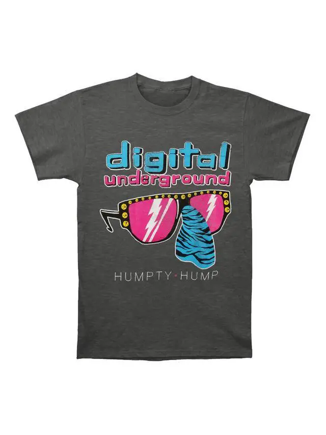 Alt view image 2 of 2 - Digital Underground Humpty Hump's Shades with Big Nose T-Shirt - Grey, Small