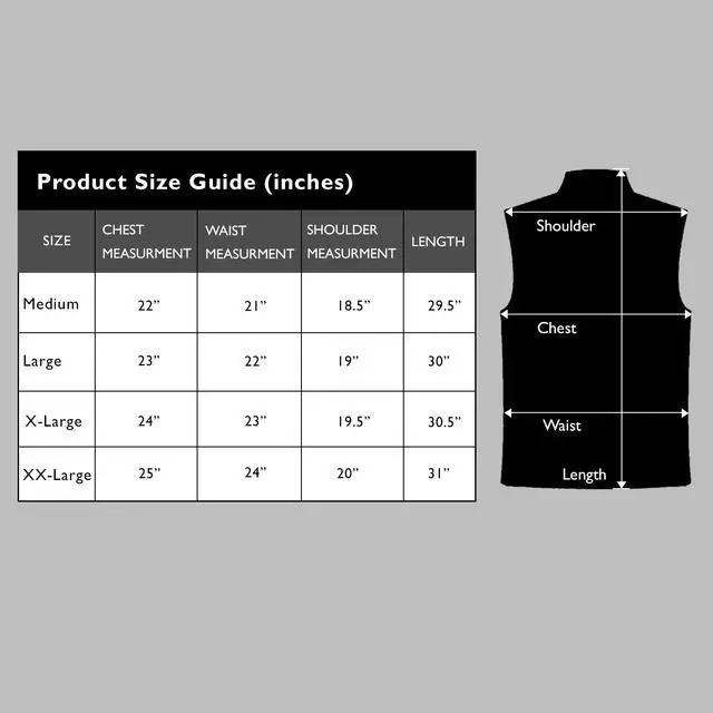 Alt view image 3 of 7 - Men's Full Zip Warm Outerwear Puffer Vest Jacket, BSY4 Brown, XL