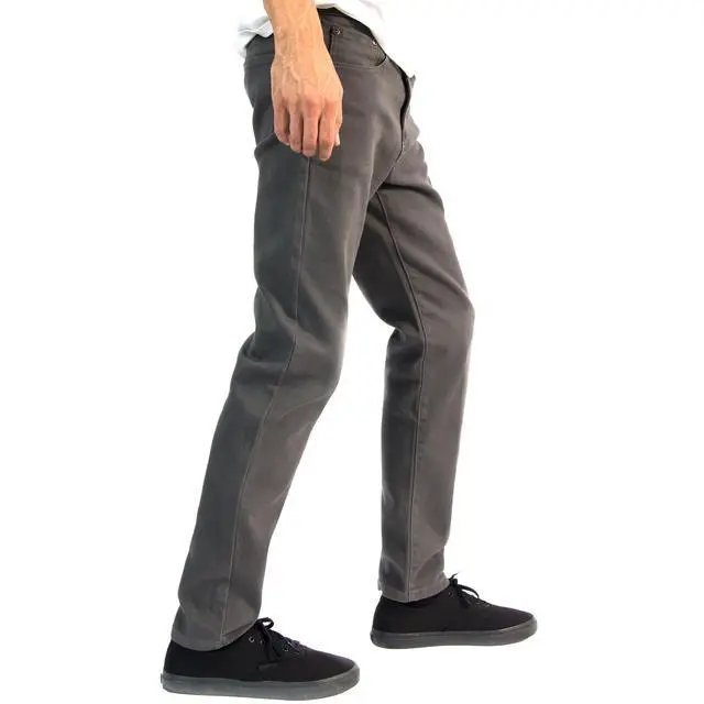 Alt view image 3 of 7 - Alta Designer Fashion Mens Slim Fit Skinny Denim Jeans - Grey - Size 36