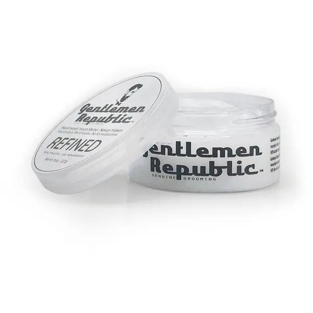 Alt view image 4 of 7 - Gentlemen Republic 8oz Grooming Hard Hold & Shine Refined Mold Hair Styling Gel