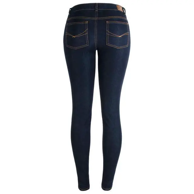 Alt view image 6 of 7 - Altatac Juniors Skinny Jeans Stretch Denim Designer Fashion Pants for Girls - Indigo, Size 11