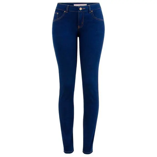Alt view image 5 of 7 - Altatac Juniors Skinny Jeans Stretch Denim Designer Fashion Pants for Girls - Medium Blue, Size 13