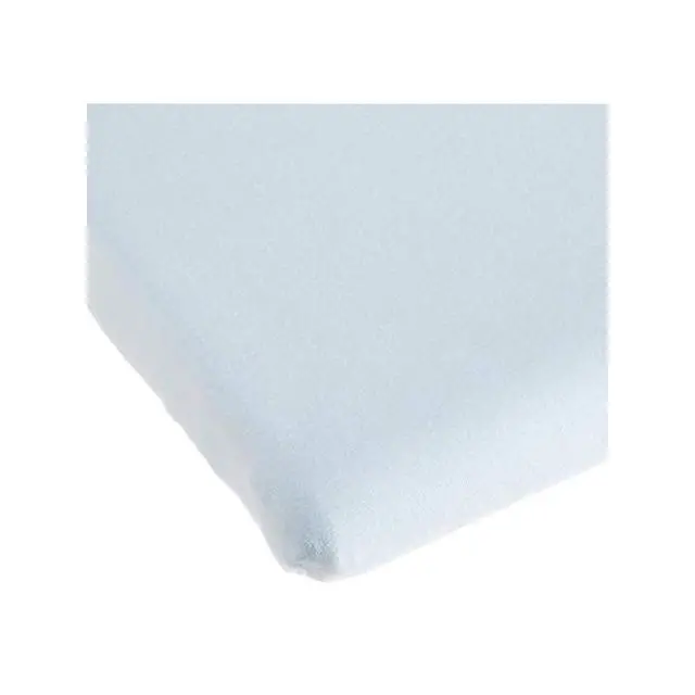 Alt view image 2 of 2 - Carters Easy Fit Jersey Portable Crib Mattress Fitted 100% Cotton Sheet - Blue