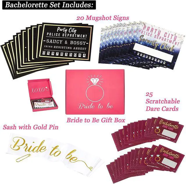 Alt view image 6 of 7 - Bachelorette Party Supplies Kit Girls Night Out Party Accessories