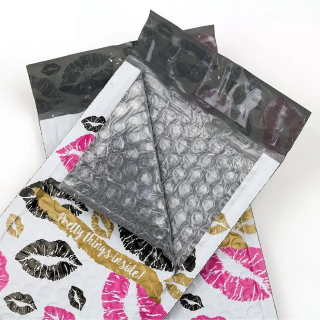 Alt view image 4 of 7 - 4x8 In Pack of 720 Kisses Poly Bubble Address - Labels and 720 ThankYou Stickers
