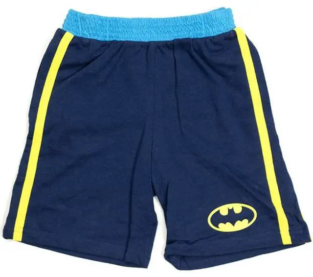 Alt view image 4 of 4 - DC Comics Toddlers 3 Piece Tank, T-Shirt, and Shorts Clothing Set, Batman, 4T
