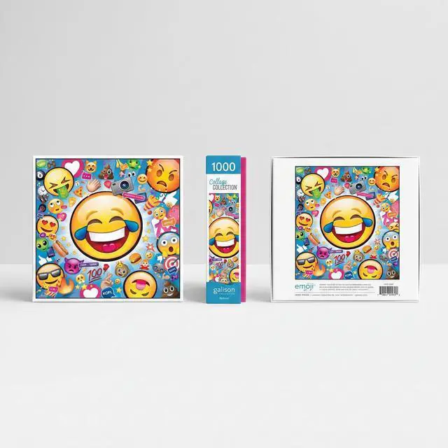 Alt view image 2 of 4 - Buffalo Games Emojis 1000 Piece Jigsaw Puzzle for Adults New in Box