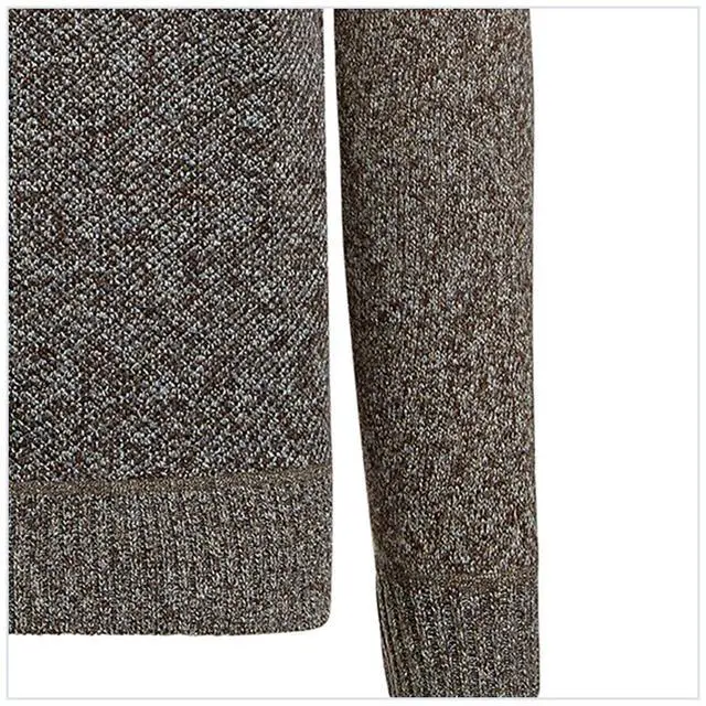 Alt view image 4 of 5 - Men's Quarter Zip Fleece Pullover Lightweight Warm Casual Outdoor Sweater Jacket