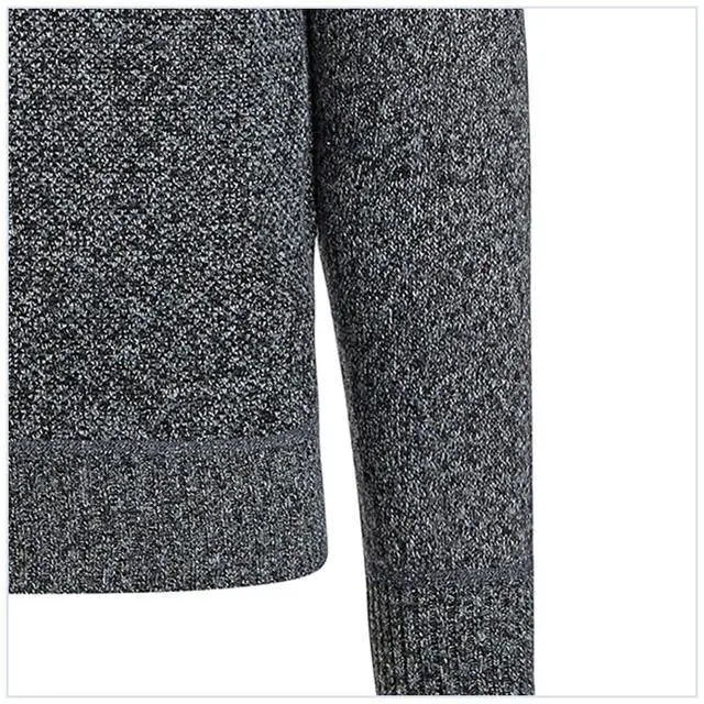 Alt view image 3 of 5 - Men's Quarter Zip Fleece Pullover Lightweight Warm Casual Outdoor Sweater Jacket