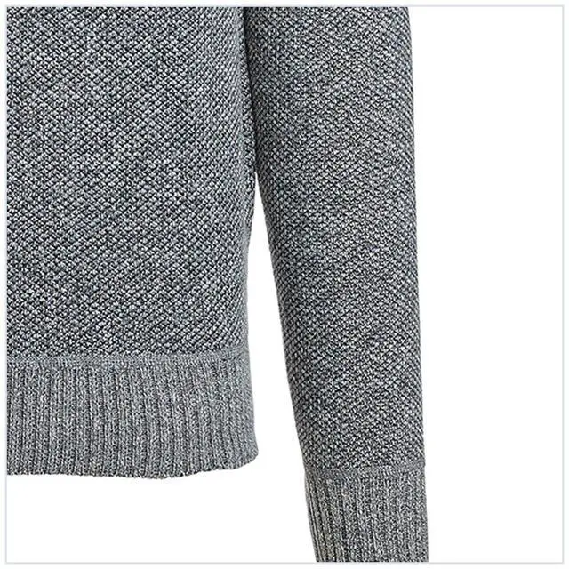 Alt view image 3 of 5 - Men's Quarter Zip Fleece Pullover Lightweight Warm Casual Outdoor Sweater Jacket