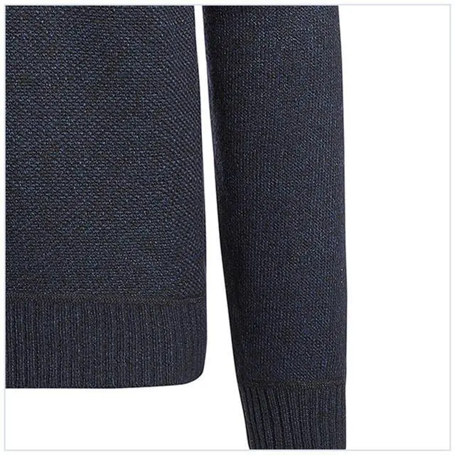 Alt view image 3 of 5 - Men's Quarter Zip Fleece Pullover Lightweight Warm Casual Outdoor Sweater Jacket