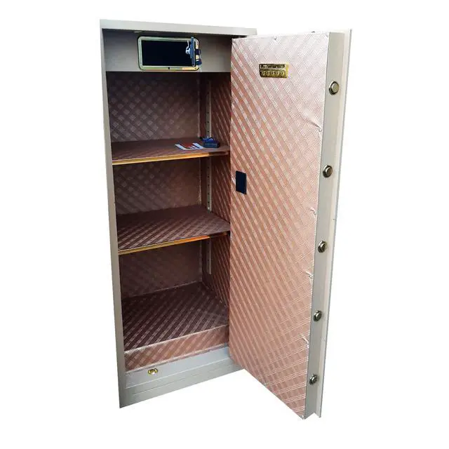 Alt view image 7 of 7 - Safe Gun Safe With EA Digital Electronic Lock Firearm Storage, Tan Color