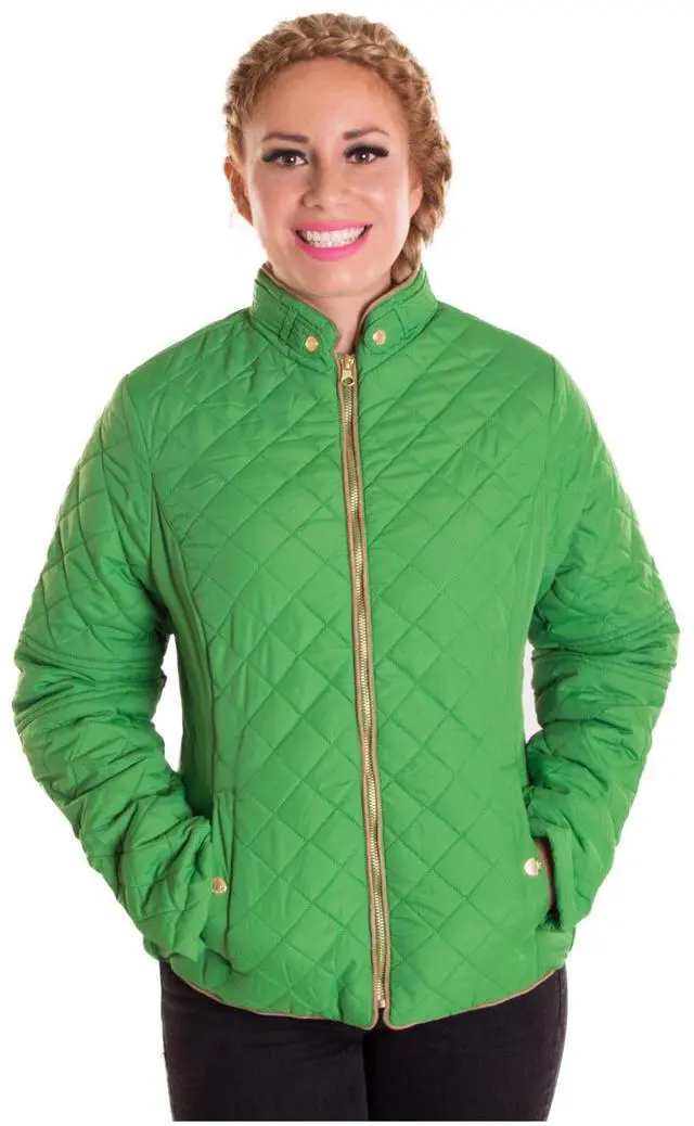 Main image of Alta Designer Fashion Women's Outerwear Insulated Jacket - Green - Medium