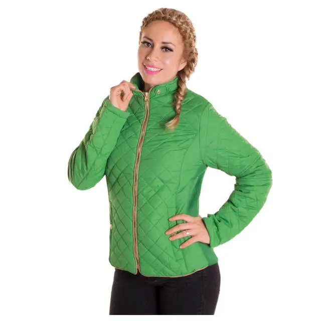 Alt view image 2 of 7 - Alta Designer Fashion Women's Outerwear Insulated Jacket - Green - Medium
