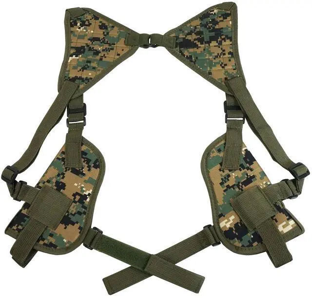 Main image of Every Day Carry Tactical Under Arm Shoulder Double Pistol Holster - Digital Camo