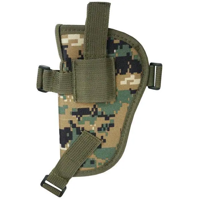 Alt view image 3 of 7 - Every Day Carry Tactical Under Arm Shoulder Double Pistol Holster - Digital Camo