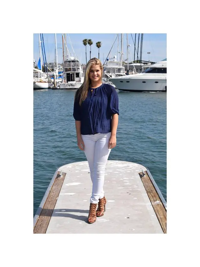 Alt view image 6 of 7 - Chiffon Pleated Summer Time Womens Fashion Blouse 3/4 Sleeve Shirt Navy Small