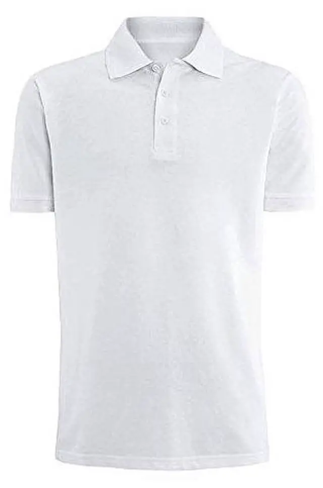 Alt view image 4 of 6 - Alta Fashion Designer Mens Classic Fit Polo Short Sleeve Shirt, White, M