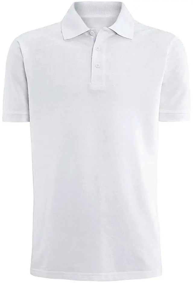 Alt view image 5 of 6 - Alta Fashion Designer Mens Classic Fit Polo Short Sleeve Shirt, White, M