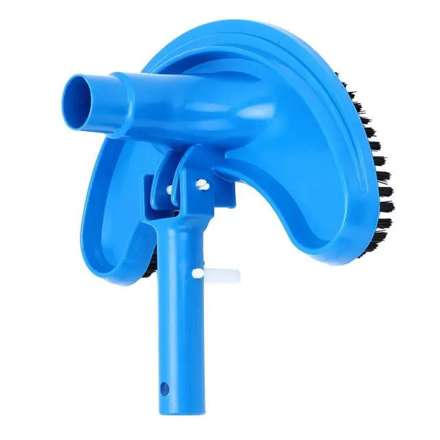 Alt view image 2 of 5 - Half-Moon Pool Vacuum Head Brush Cleaner for Spa, Hot Tub, Above Ground Pools