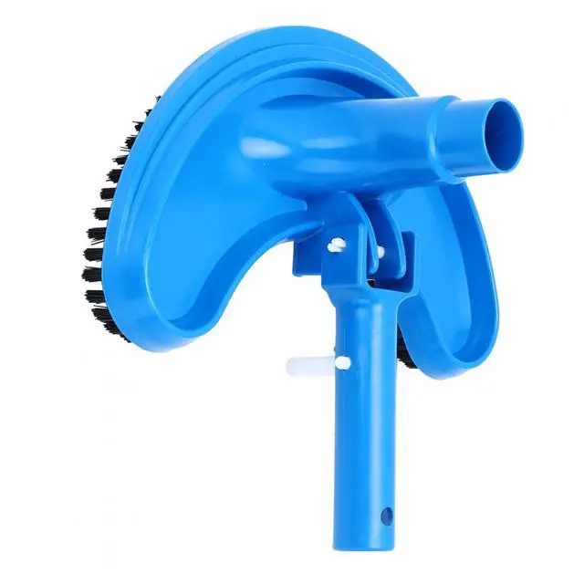 Alt view image 4 of 5 - Half-Moon Pool Vacuum Head Brush Cleaner for Spa, Hot Tub, Above Ground Pools
