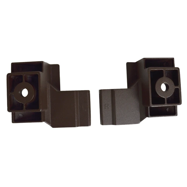 Alt view image 7 of 7 - Mounting Arm For Round or Square Poles Bronze LED Area Light Fixtures PLT-11102