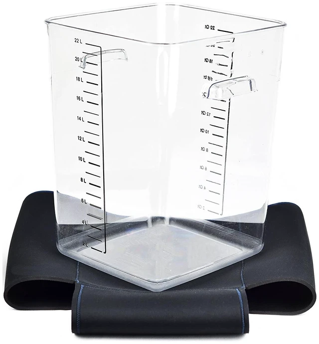 Alt view image 4 of 7 - Sous Vide Container Sleeve Compatible For The Rubbermaid 22 Quart Container