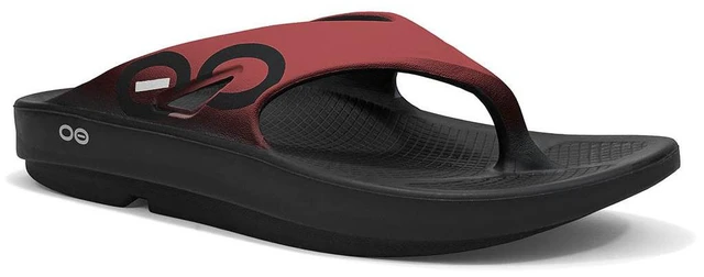 Main image of OOFOS OOriginal Sport Footwear Thong Sandals - Marsala - Size M6/W8