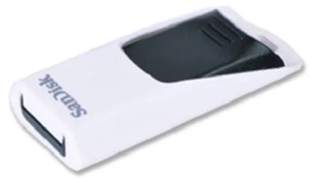 Alt view image 2 of 2 - SanDisk Cruzer Edge 8GB USB 2.0 Flash Drive Retractable Secure Protected