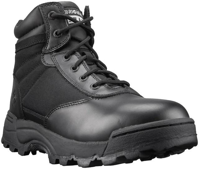 Alt view image 2 of 6 - Original S.W.A.T. Classic 6" Men's Tactical Swat Boots Black 115101 Regular Size 5.5
