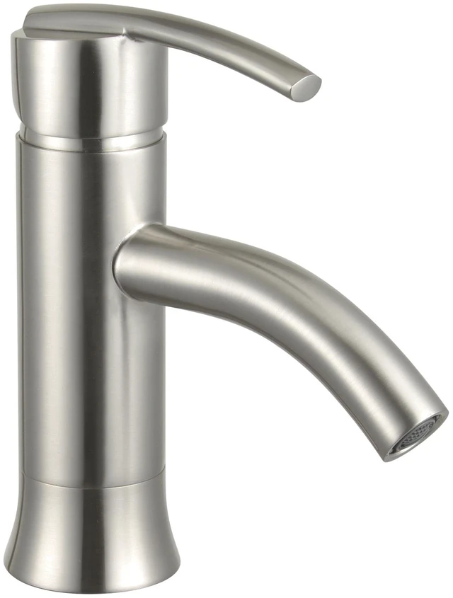 Main image of Eisen Home Waverly 7" Single Hole Single Handle Bathroom Sink Faucet Brushed