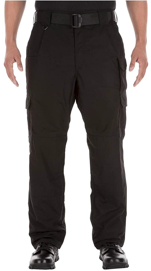 Main image of 5.11 Tactical Men's Taclite Flannel Lined Pants, Seven Pockets, Black, 30X32
